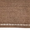 Malla de ocultación y sombreo premium 230 g/m². marrón, 3 x 4 m
