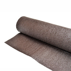 Malla de ocultación y sombreo premium 230 g/m². marrón, 4 x 4 m