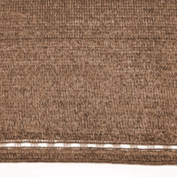 Malla de ocultación y sombreo premium 230 g/m². marrón, 4 x 4 m