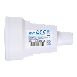 Base aérea goma schuko 2p+t 16a 250v~, blanca