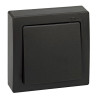 Conmutador superficie, 10ax 250v~, ip20, serie simon73 loft, grafito, retractilado