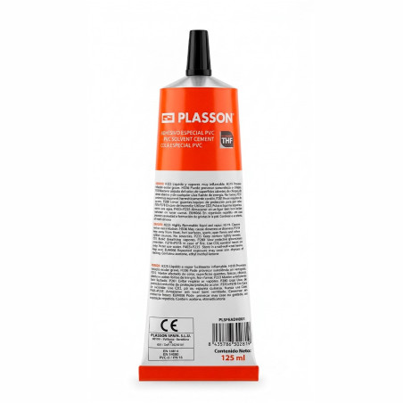Adhesivo especial pvc, tubo, 125 ml