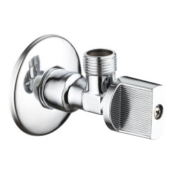 Válvula de escuadra ½ x 3/8 pulg, 2 uds