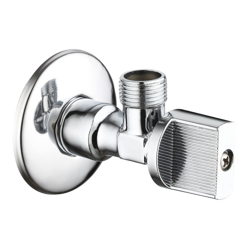 Válvula de escuadra ½ x 3/8 pulg, 2 uds
