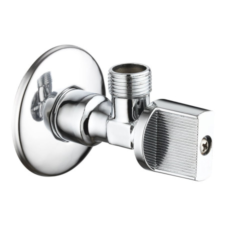 Válvula de escuadra ½ x 3/8 pulg, 2 uds