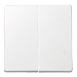 Interruptor doble, superficie, 10ax 250v~, ip20, serie simon73 loft, blanco, retractilado