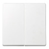 Interruptor doble, superficie, 10ax 250v~, ip20, serie simon73 loft, blanco, retractilado
