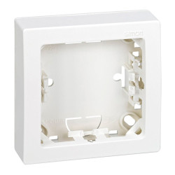Interruptor doble, superficie, 10ax 250v~, ip20, serie simon73 loft, blanco, retractilado