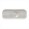 Interruptor de paso, plano, 2 a 250 v, blanco, retractilado
