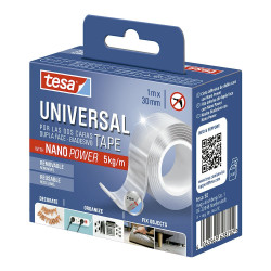 Cinta de doble cara universal con nano power 30 mm x 1 m