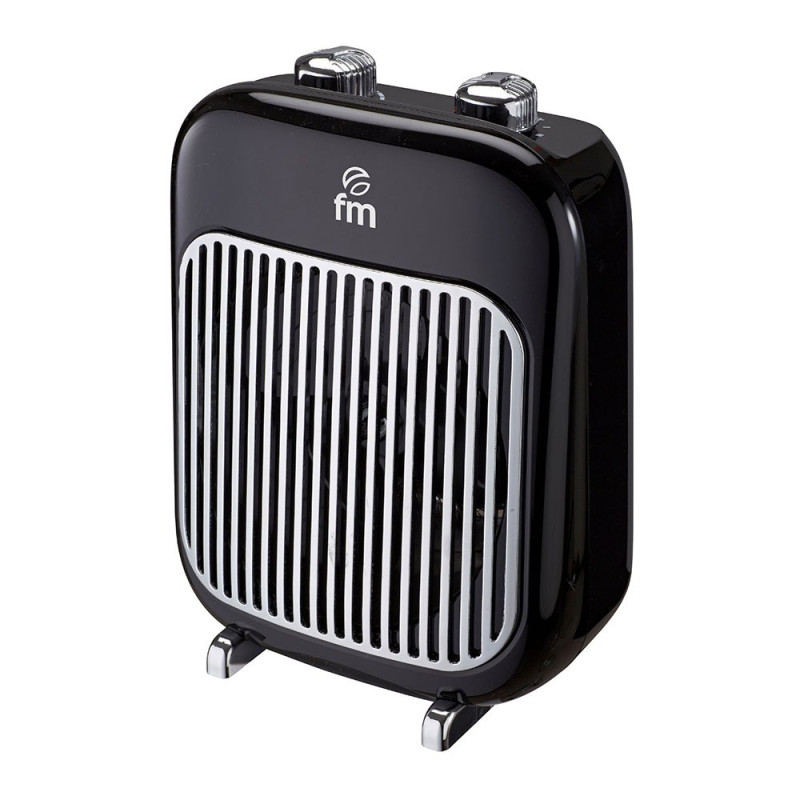 Termoventilador 2000w ip21 anti-vuelco tr-2000, negro