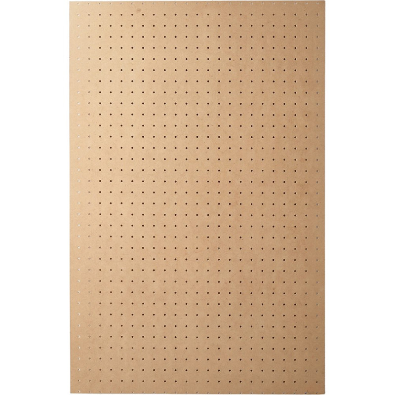 Panel perforado sin ganchos, 90 x 60 cm