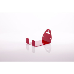 Gancho de pared para bicicleta con soporte en pedal