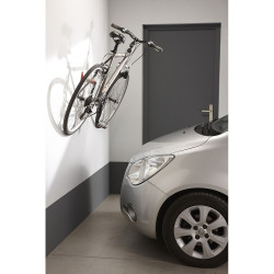 Gancho de pared para bicicleta con soporte en pedal