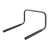 Soporte de pared para bicicleta, negro, 45,5 x 50 x 28 cm