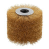Cepillo de alambre de acero ø120 x 100 mm, blister