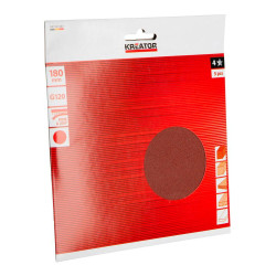 Disco lija ø180 mm g120, blister 5 uds