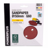 Disco lija ø150 mm g60, blister 5 uds
