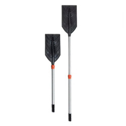 Bate fuego extensible aluminio - caucho 25 x 195 cm