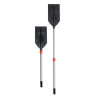 Bate fuego extensible aluminio - caucho 25 x 195 cm