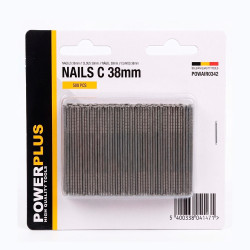Clavos c 38 mm, corona 2,8 mm, 500 uds, blister