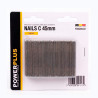 Clavos c 45 mm, corona 2,8 mm, 500 uds, blister