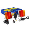Kit luces led magnéticas e inalámbricas 12 v para trailer