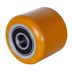 Rueda de transpaleta, poliuretano, carga máxima 500 kg, ø80 mm