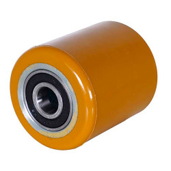 Rueda de transpaleta, poliuretano, carga máxima 830 kg, ø80 mm