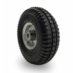 Rueda neumática, banda de rodadura 6 lonas, carga máxima 250 kg, ø260 mm