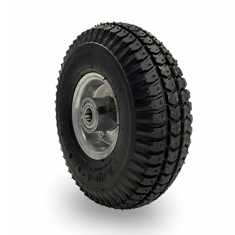 Rueda neumática, banda de rodadura 6 lonas, carga máxima 250 kg, ø260 mm