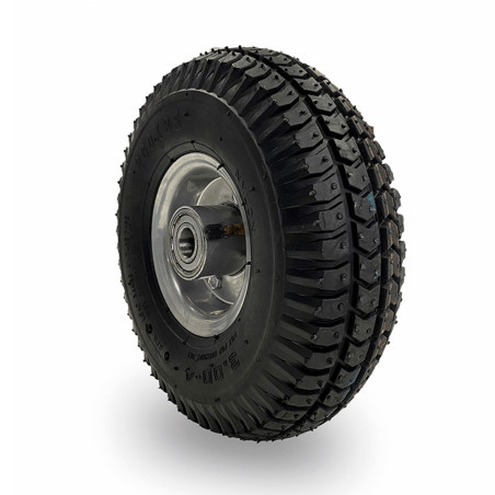 Rueda neumática, banda de rodadura 6 lonas, carga máxima 250 kg, ø260 mm