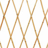 Celosía de bambú extensible, 60 x 240 cm