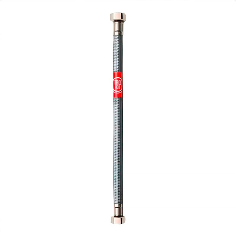 Latiguillo flexible inoxidable sanitario, m-h 3/8 pulg, 25 cm
