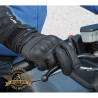 Guante motorista piel flor talla 9