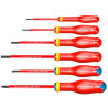 Destornilladores aislados 1000v protwist® plano/pz, juego 6 piezas