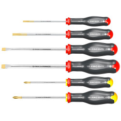 Destornilladores protwist® plano y phillip, juego 6 piezas