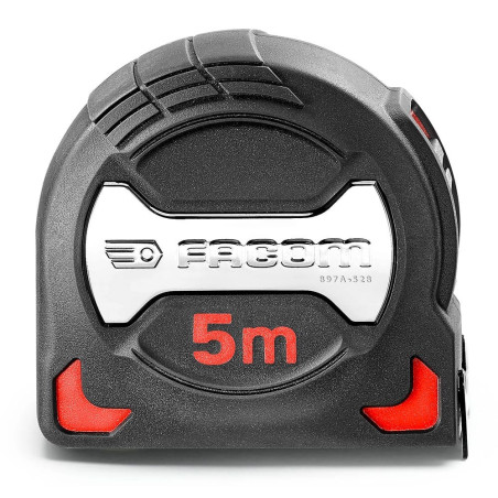 Flexómetro serie grip bi-material 5 m x 28 mm