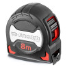 Flexómetro serie grip bi-material 8 m x 28 mm