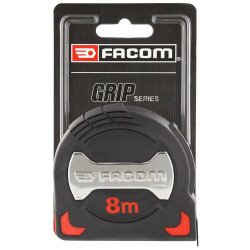 Flexómetro serie grip bi-material 8 m x 28 mm