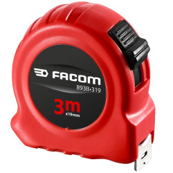Flexómetro serie red de abs 3 m x 19 mm