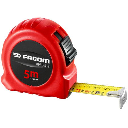 Flexómetro serie red de abs 5 m x 19 mm