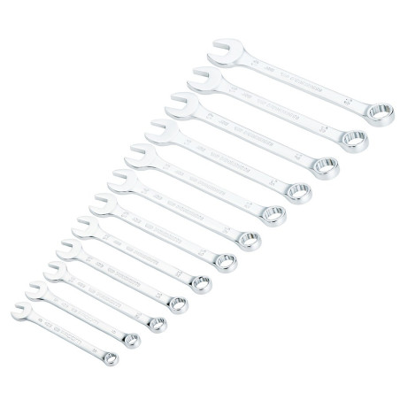 Llaves combinadas 40b slim, juego 12 piezas