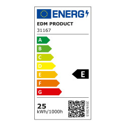 Regleta led 25 w 3cct 2000 lm 61,3 x 12 x 3,1 cm