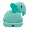 Lámpara nocturna led rgb recargable con despertador modelo elefante mecedora