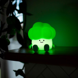 Lámpara nocturna led recargable modelo brócoli