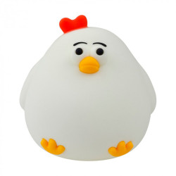 Lámpara nocturna led recargable modelo gallina