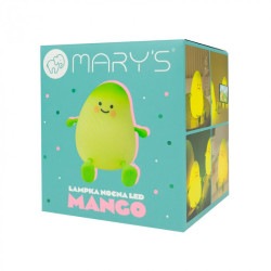 Lámpara nocturna led recargable modelo mango