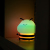 Lámpara nocturna led rgb recargable modelo abeja