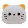 Lámpara nocturna led rgb recargable con sonido modelo gatito dulce